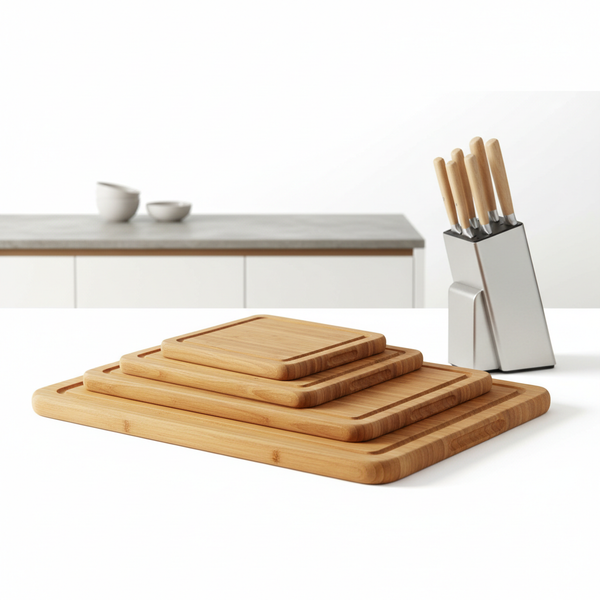 Bamboo Cutting Board Set